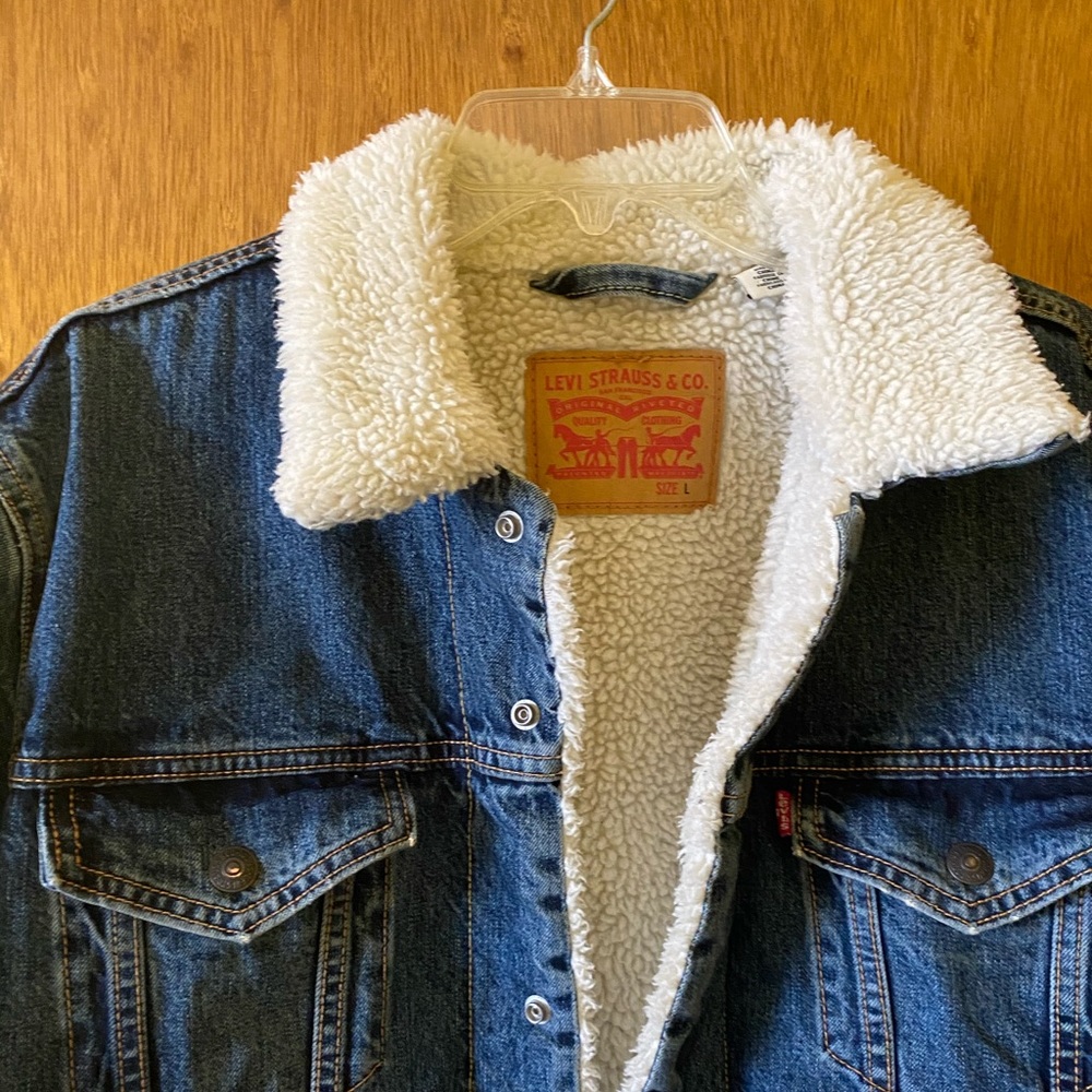 Levi’s Sherpa lined Jean jacket